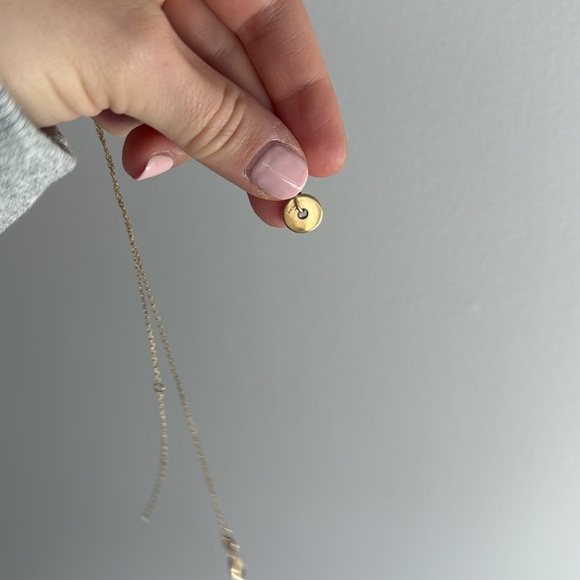 COPY - Foundrae Star Symbol Disk Drop Necklace - Picture 5 of 5